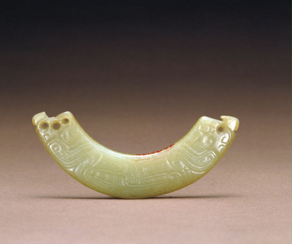 图片[1]-Dragon pattern jade decoration-China Archive